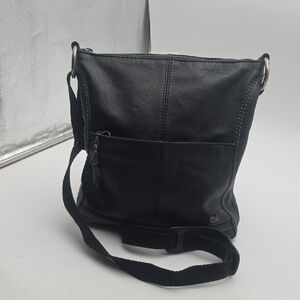 The SAC Black Crossbody Leather Bag